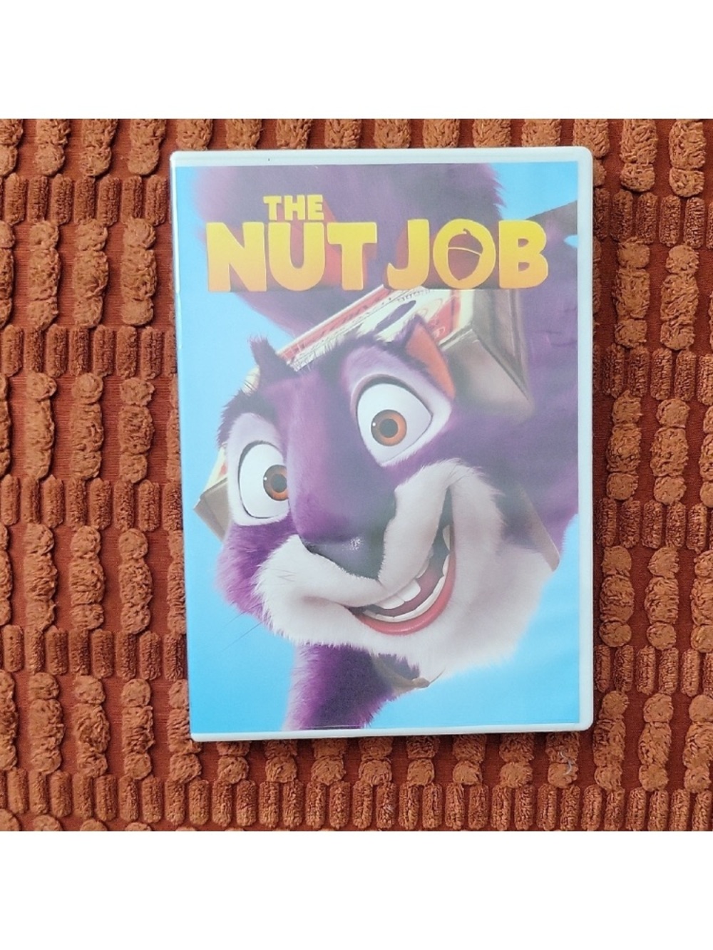 The Nut Job DVD — Animated Family Comedy in Purple and Blue